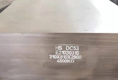 Aço fundido do trabalho frio do HS DC53